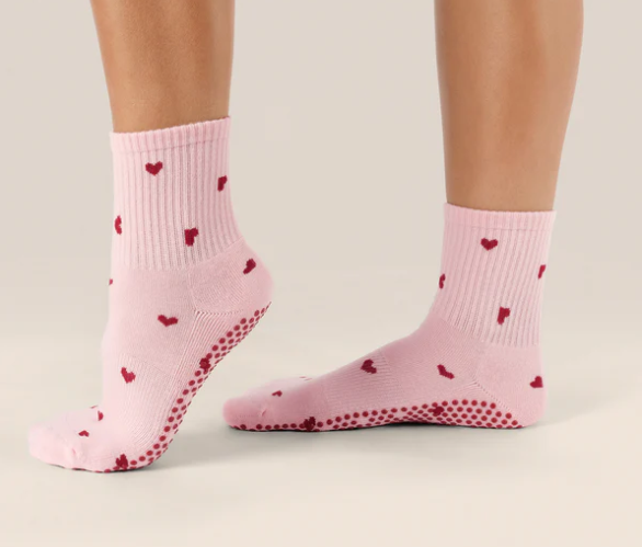 Love Me Grip Socks (Pink)