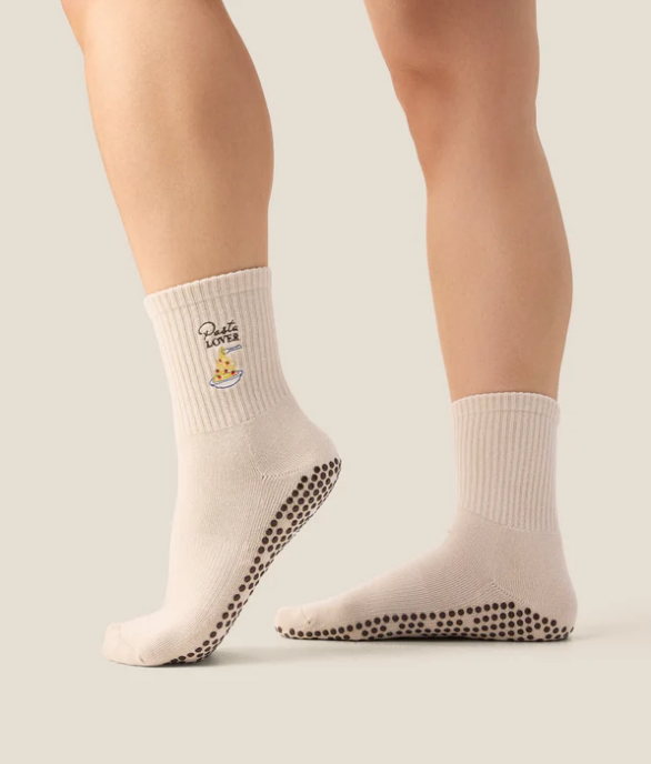 Pasta Lover Grip Socks