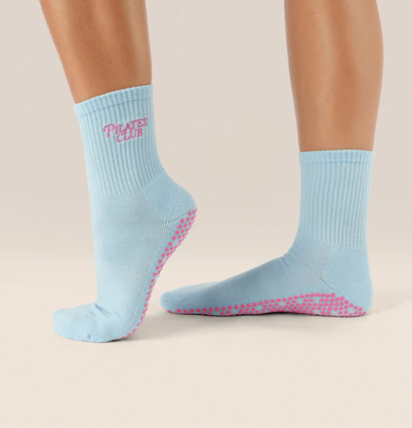 Pilates Club Grip Socks (Blue)